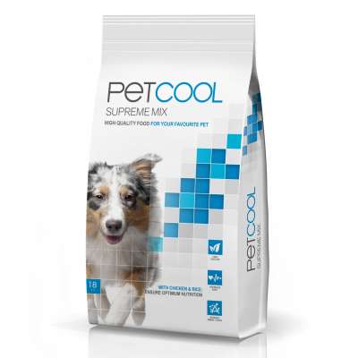 Dry dog food PetCool Supreme Mix with chicken